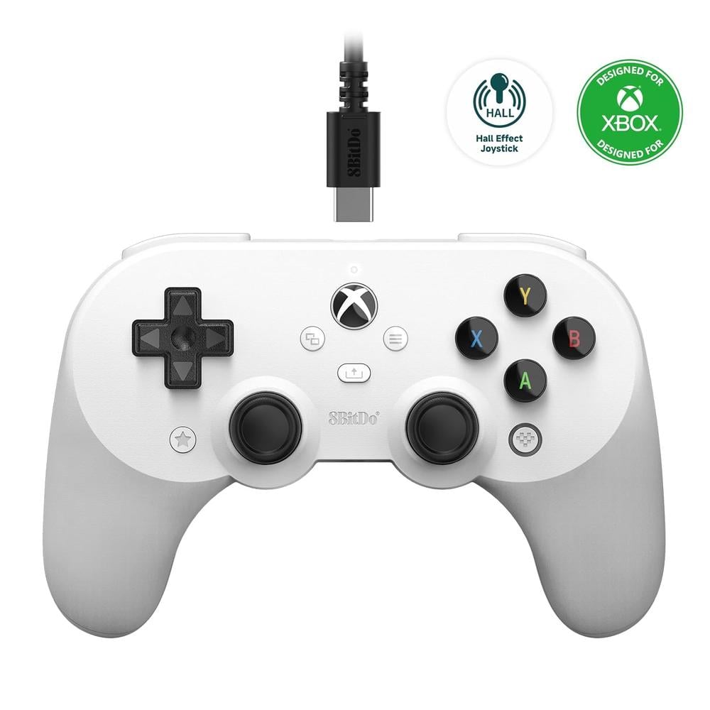 MANDO CON CABLE PRO 2 8BITDO PARA XBOX SERIES X|S, XBOX ONE Y WINDOWS 10/11 - 1