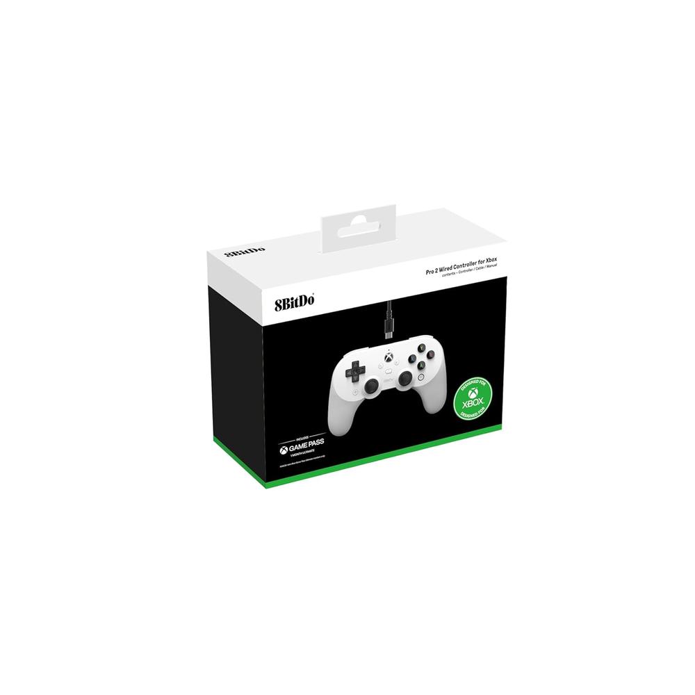 MANDO CON CABLE PRO 2 8BITDO PARA XBOX SERIES X|S, XBOX ONE Y WINDOWS 10/11 - 4