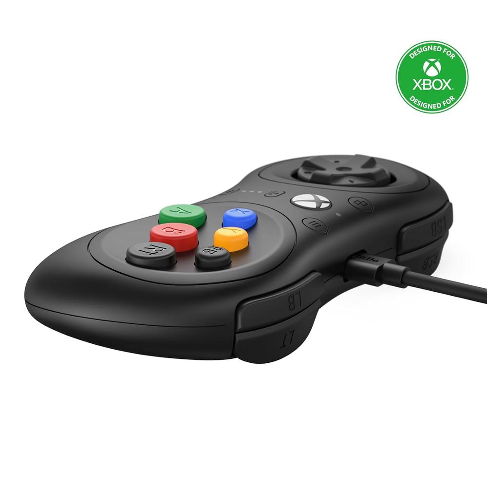 MANDO CON CABLE M30 8BITDO PARA XBOX SERIES X|S, XBOX ONE Y WINDOWS | NEGRO - 2