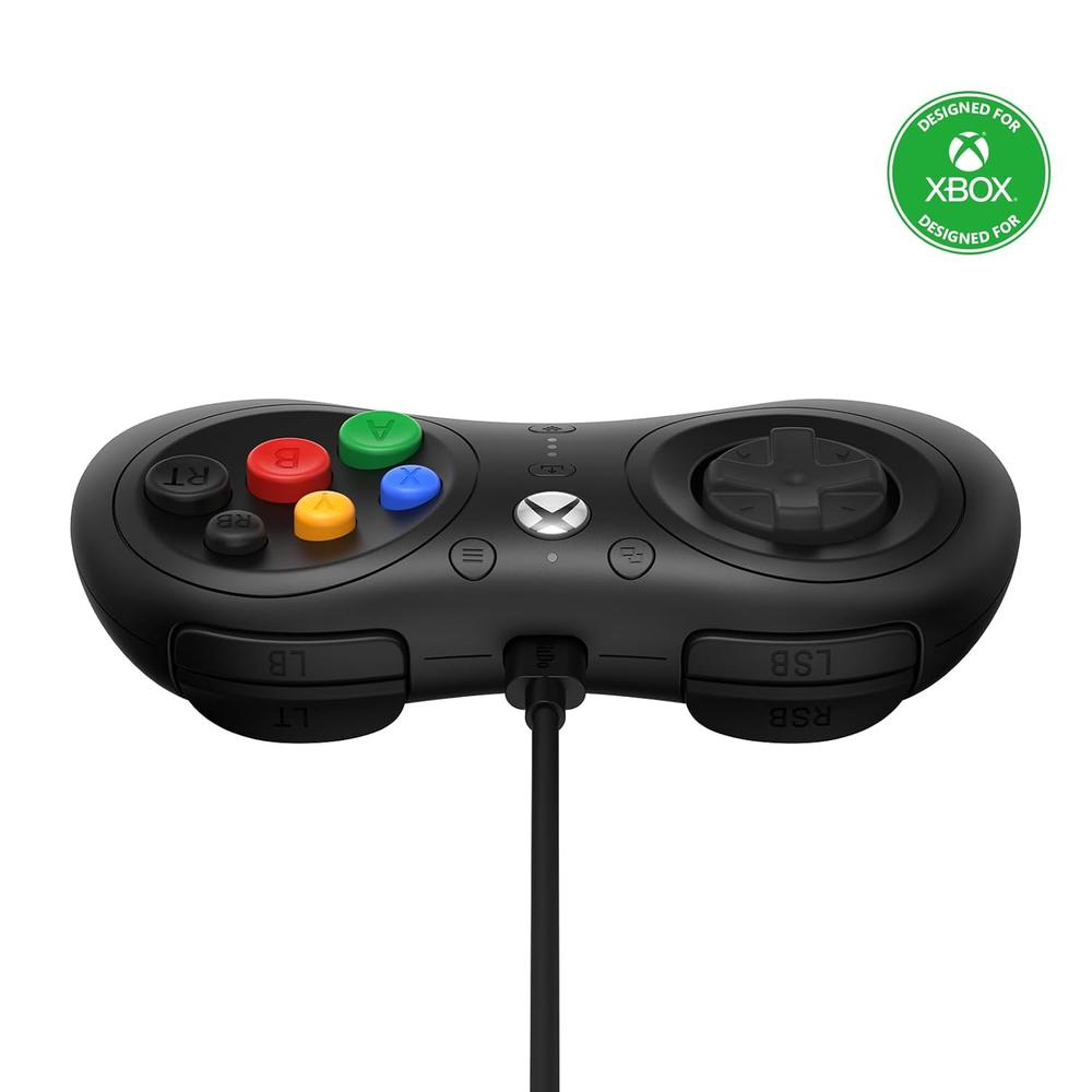 MANDO CON CABLE M30 8BITDO PARA XBOX SERIES X|S, XBOX ONE Y WINDOWS | NEGRO - 3