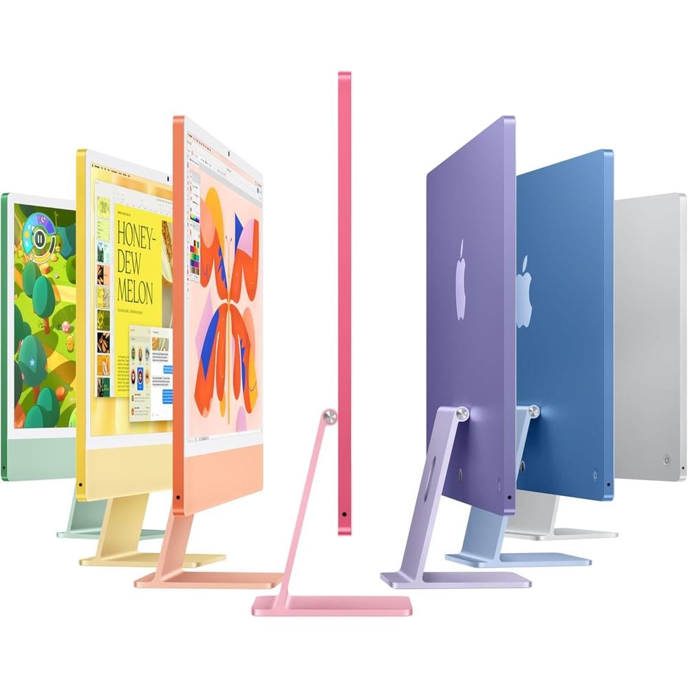 APPLE IMAC 2024 CHIP M4 24'' 16GB RAM 256GB - TECLADO INGLÉS - 2