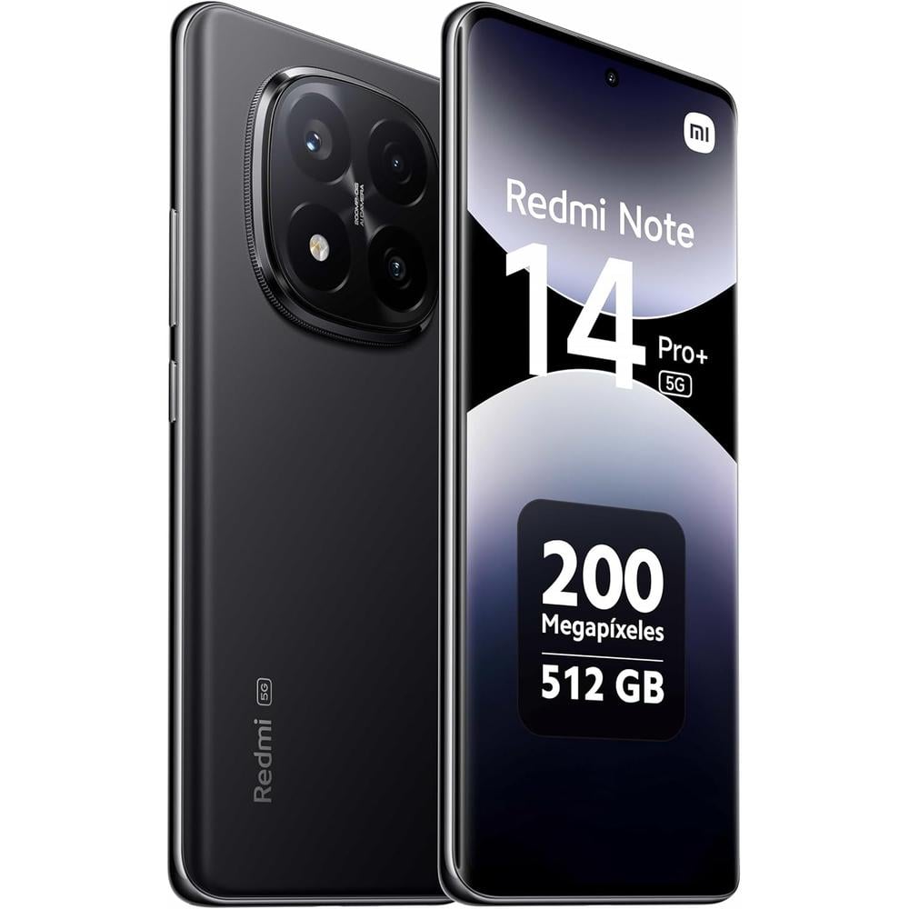 CELULAR XIAOMI REDMI NOTE 14 PRO+ 5G 512GB 12GB | NEGRO MEDIANOCHE - 2