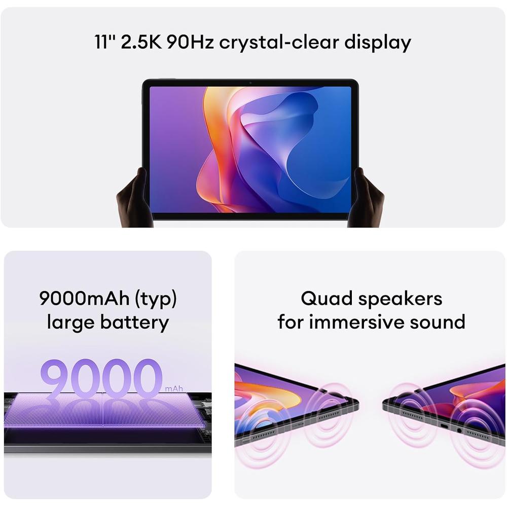 TABLET XIAOMI REDMI PAD 2 4G 256GB 8GB | GRIS GRAFITO - 5
