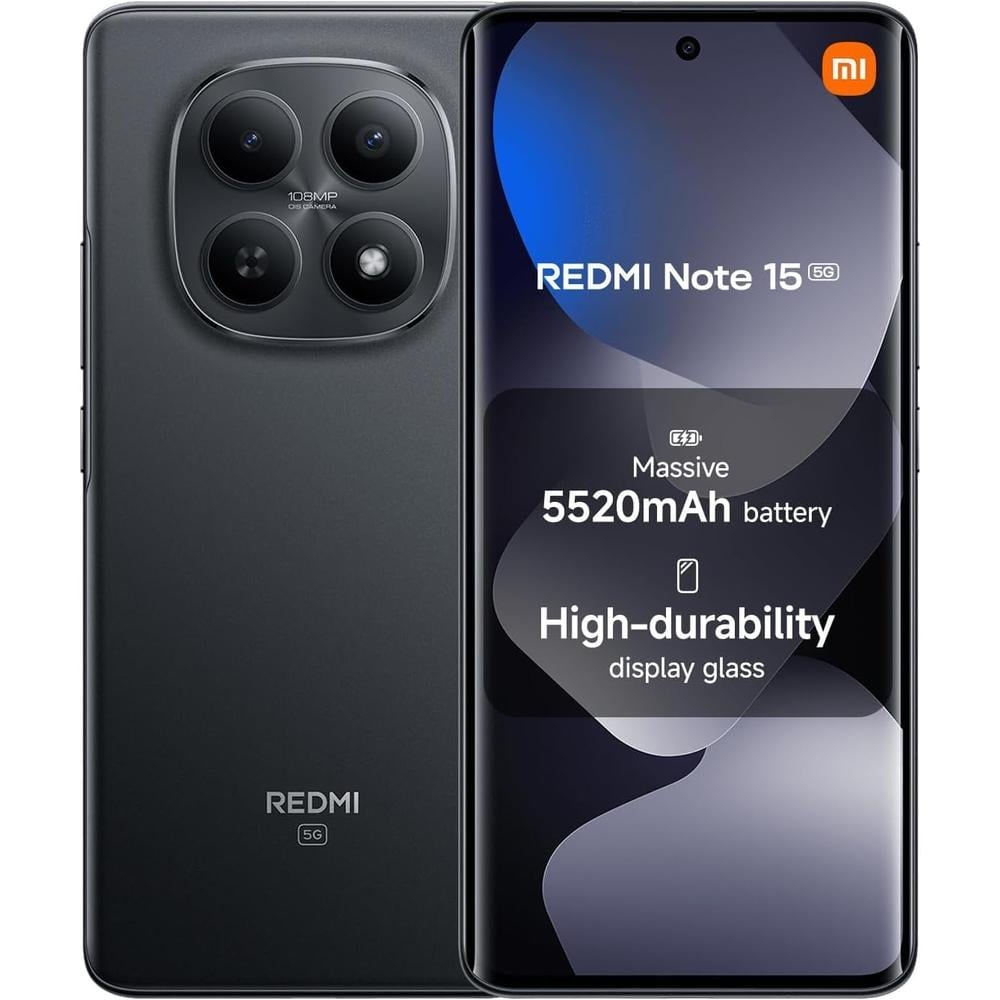 CELULAR XIAOMI REDMI NOTE 15 5G 256GB 8GB | NEGRO - 1