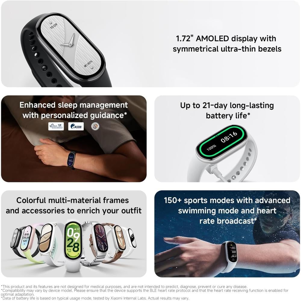 SMARTBAND 10 XIAOMI | ROSA MÍSTICA - 2