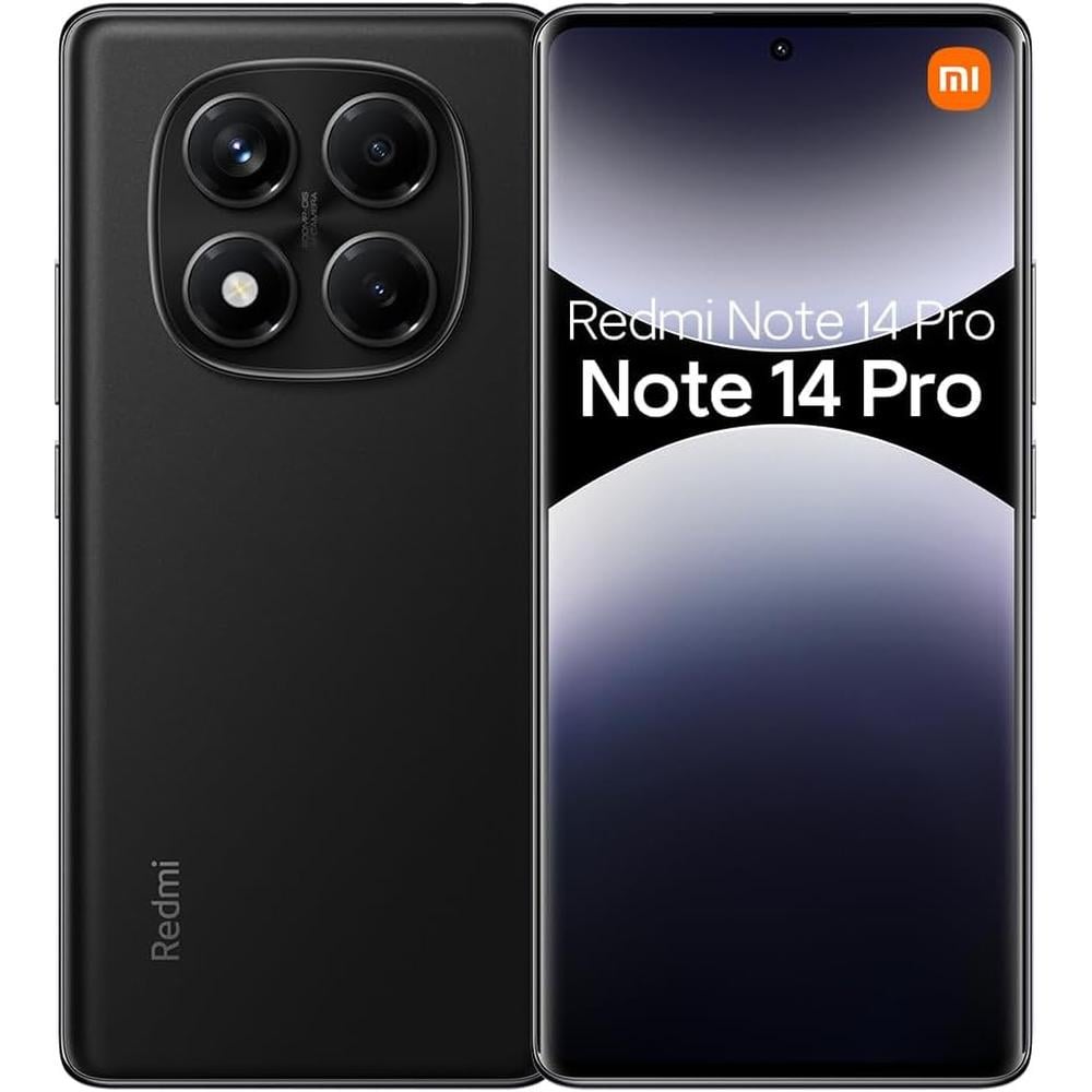 CELULAR XIAOMI REDMI NOTE 14 PRO 512GB 12GB | NEGRO MEDIANOCHE - 1