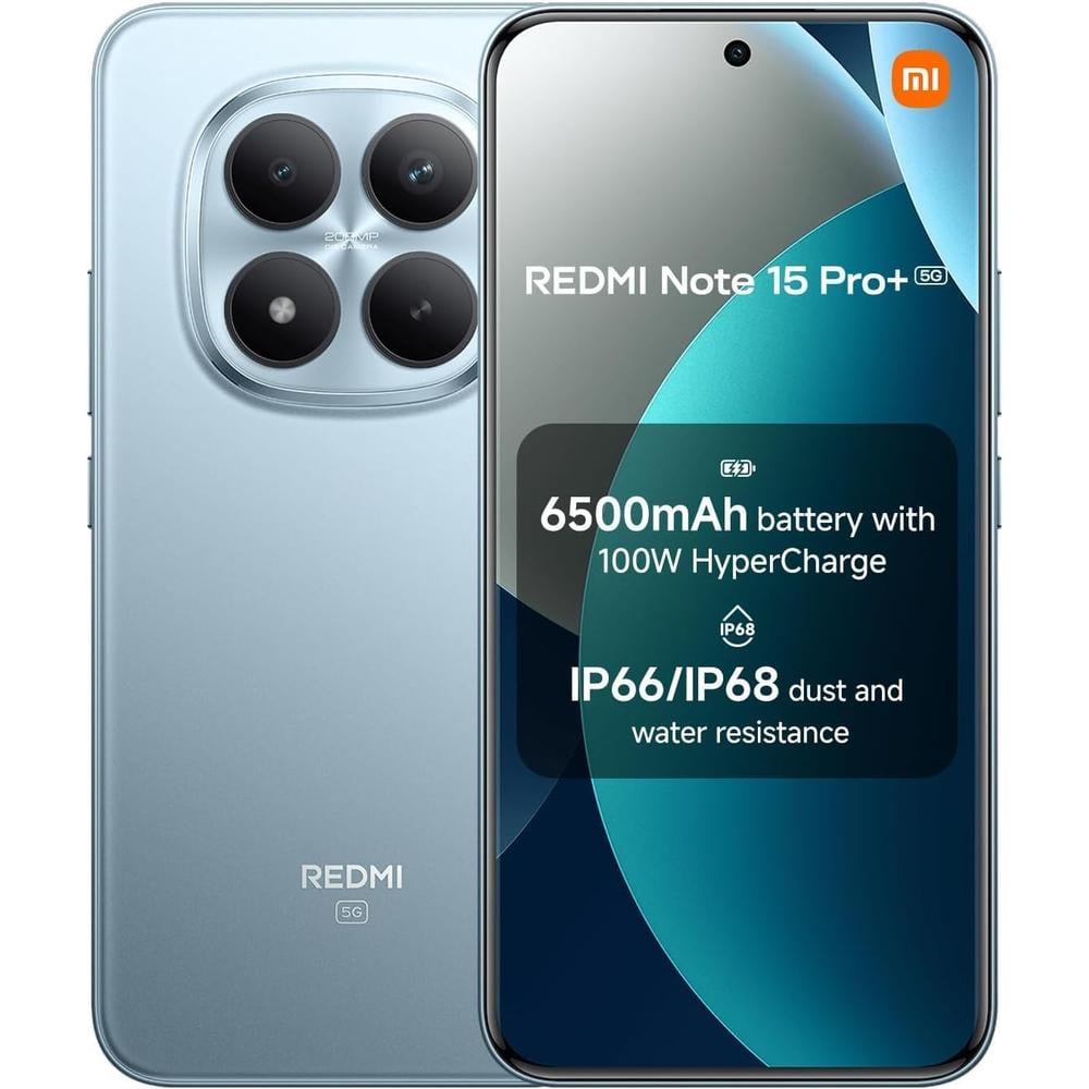CELULAR XIAOMI REDMI NOTE 15 PRO+ 5G 256GB 8GB | AZUL GLACIAR - 1