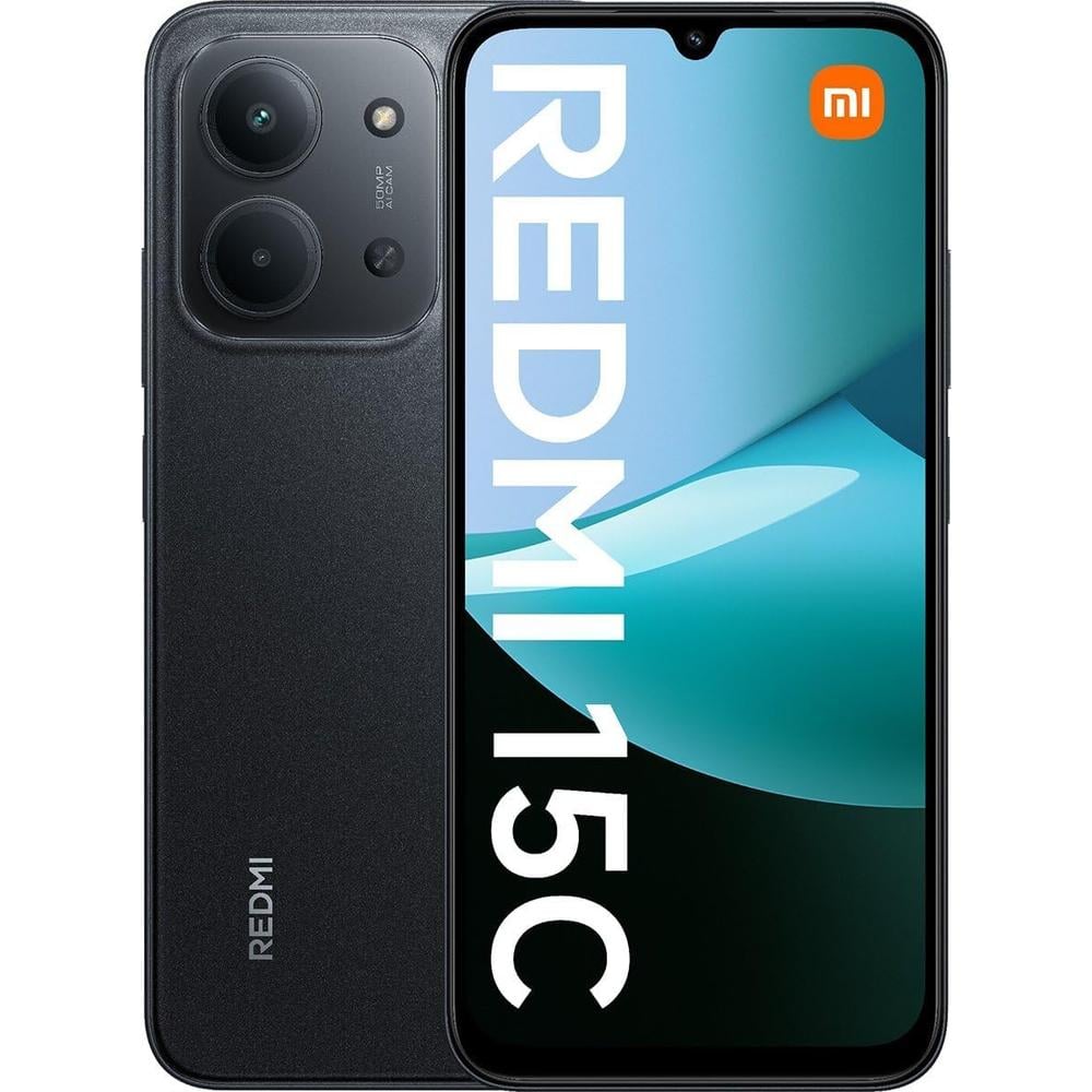 CELULAR XIAOMI REDMI 15C 128GB 4GB | NEGRO MEDIANOCHE - 1