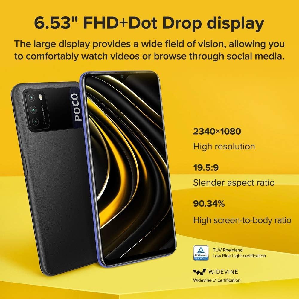 CELULAR XIAOMI POCO M3 128GB 4GB | AZUL - 3