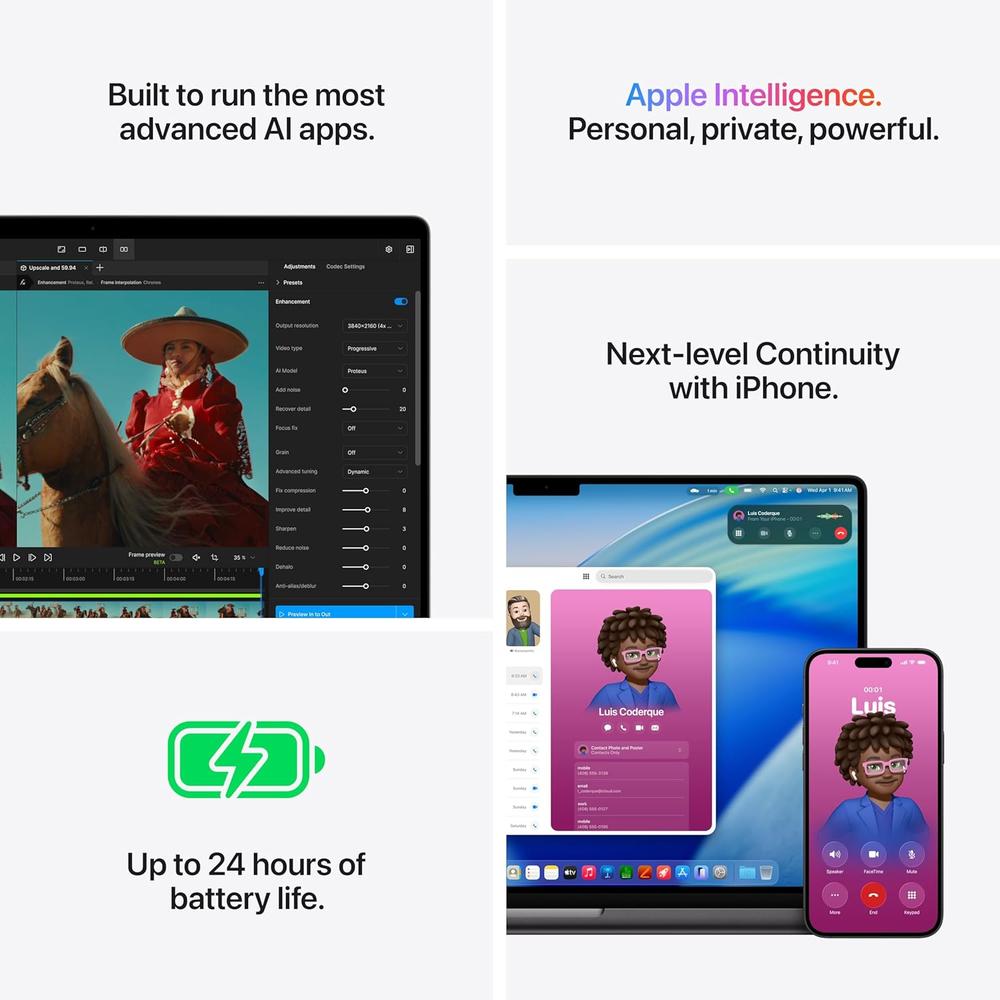 MACBOOK PRO 16.2' (2026) CHIP M5 PRO 24GB RAM 1TB SSD 18CORE CPU 20CORE GPU | PLATA - TECLADO INGLÉS - 6