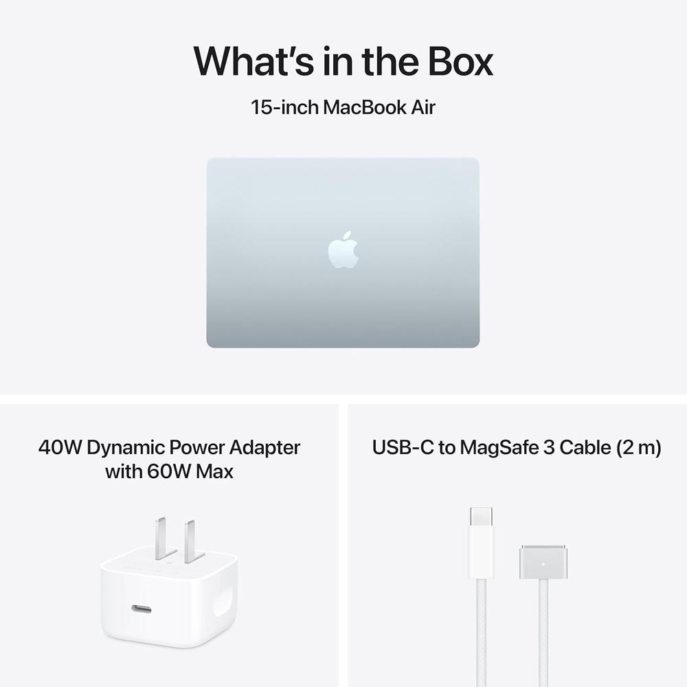 MACBOOK AIR 15.3' (2026) CHIP M5 16GB RAM 1TB SSD | MIDNIGHT - TECLADO INGLÉS - 7