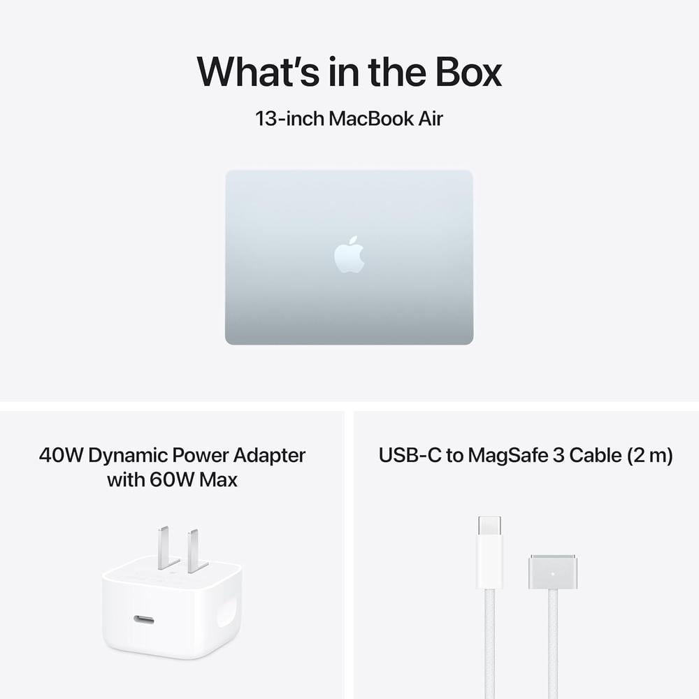 MACBOOK AIR 13.6' (2026) CHIP M5 24GB RAM 1TB SSD | SKY BLUE - TECLADO INGLÉS - 7