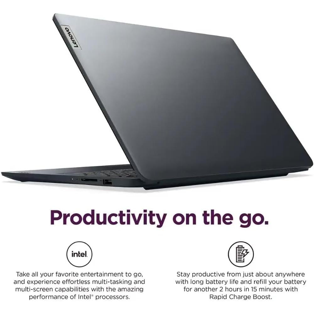 LAPTOP LENOVO IDEAPAD 15.6' CELERON 4GB 128GB | ABYSS BLUE - 3