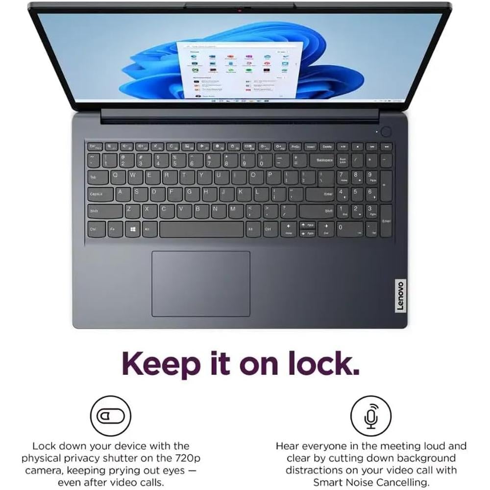 LAPTOP LENOVO IDEAPAD 15.6' CELERON 4GB 128GB | ABYSS BLUE - 5
