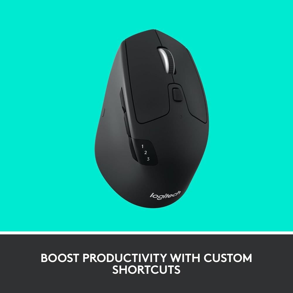 MOUSE INALÁMBRICO M720 LOGITECH | NEGRO - 3