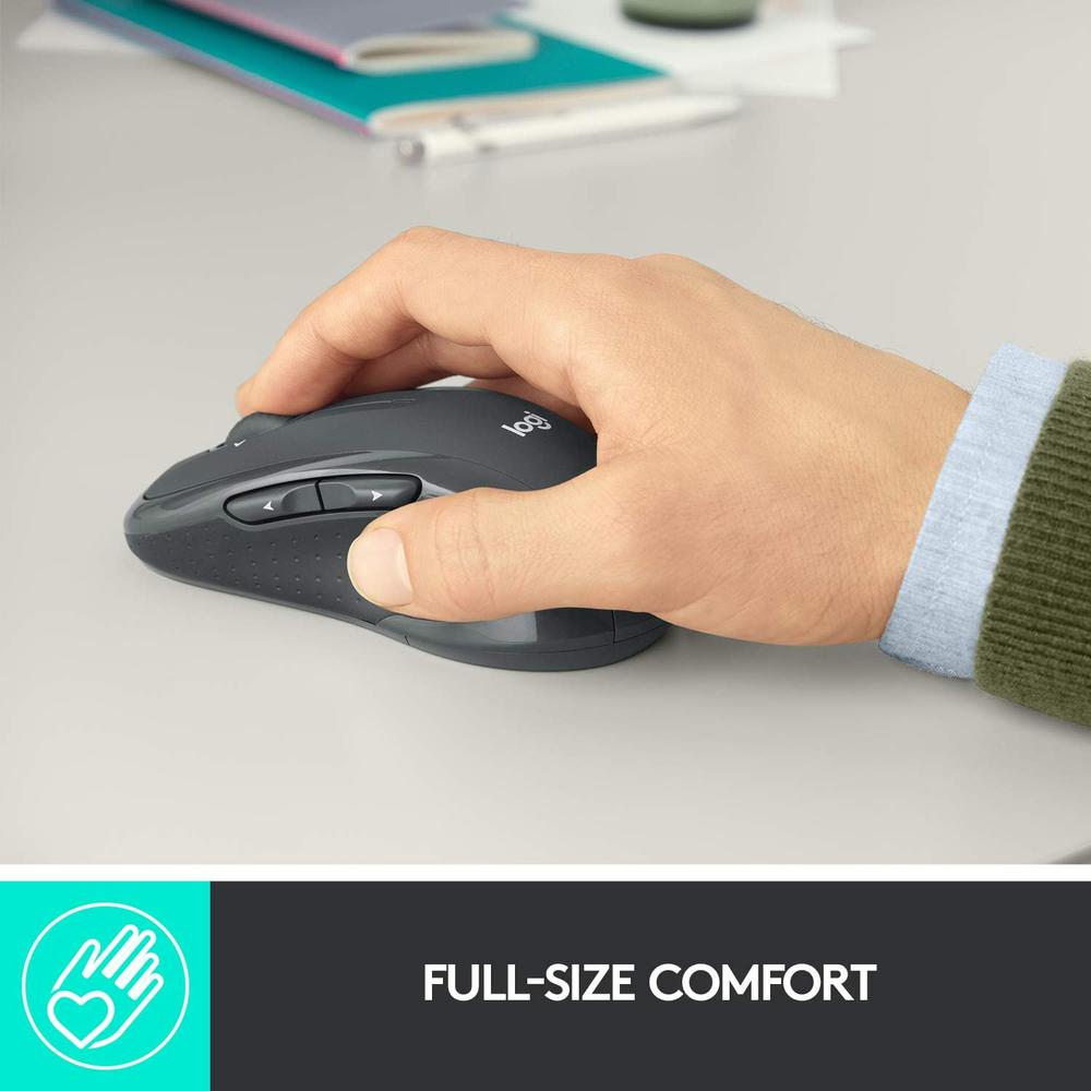 MOUSE INALÁMBRICO M510 LOGITECH | GRAFITO - 2