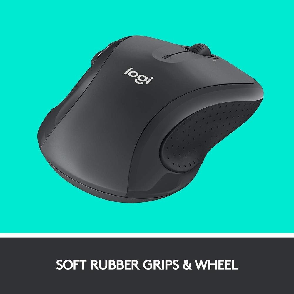 MOUSE INALÁMBRICO M510 LOGITECH | GRAFITO - 3