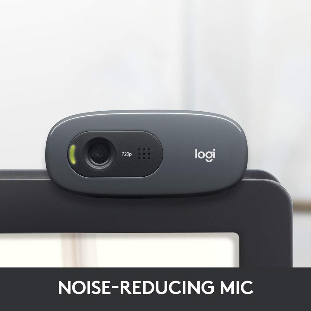 CÁMARA WEB C270 LOGITECH | NEGRO - 3