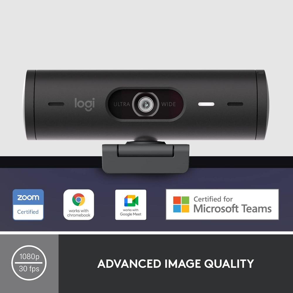 CÁMARA WEB BRIO 501 LOGITECH | NEGRO - 2