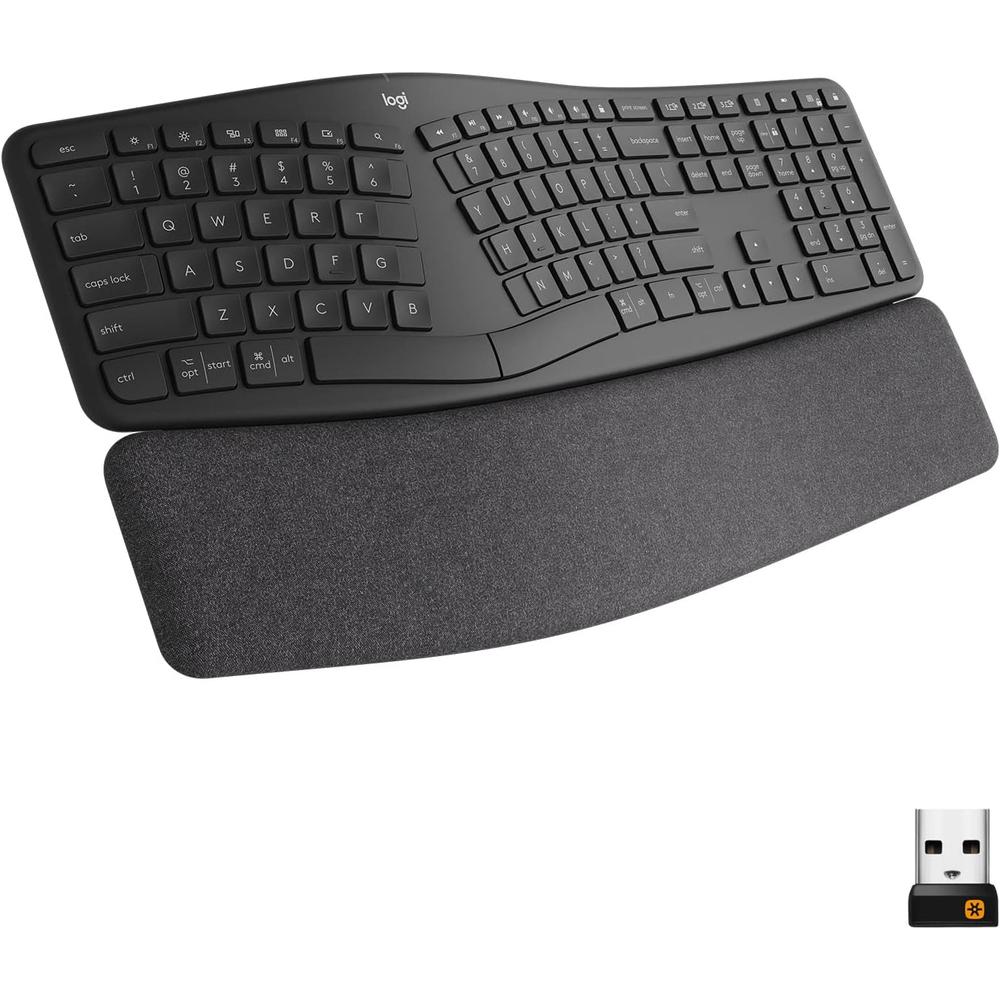 COMBO TECLADO Y MOUSE INALÁMBRICO ERGO K860 LOGITECH | GRAFITO - 2