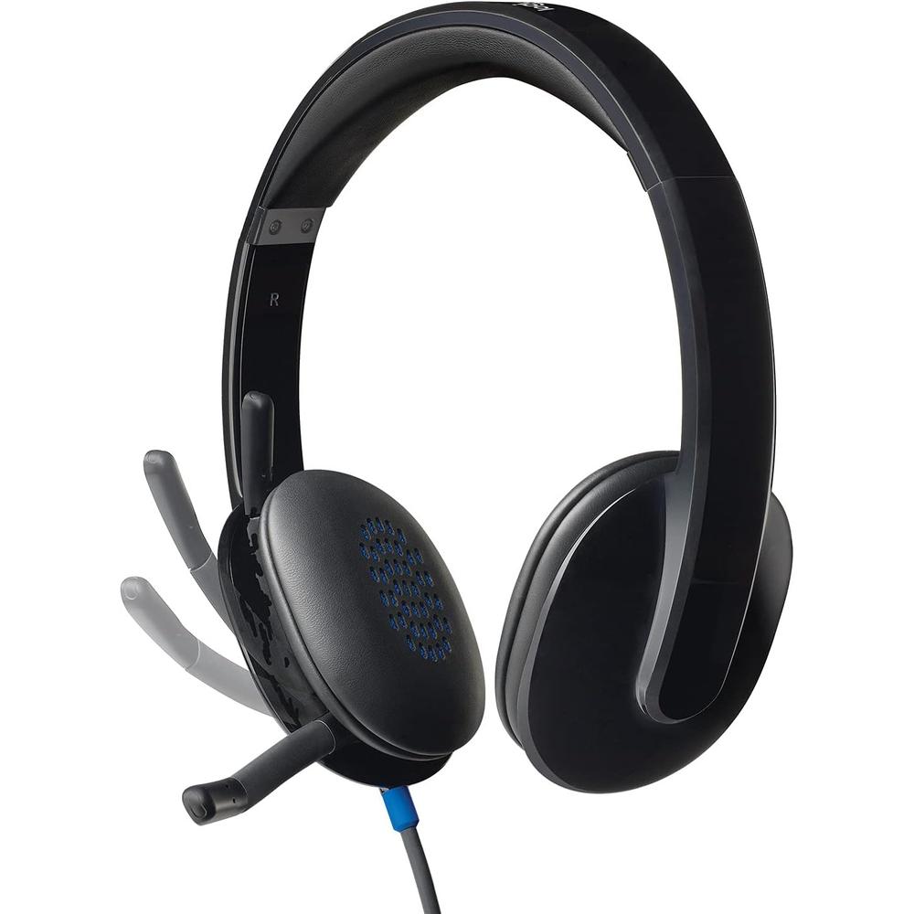 AUDÍFONOS ALÁMBRICOS H540 LOGITECH | NEGRO - 2