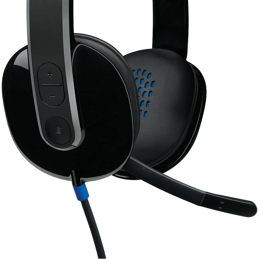 AUDÍFONOS ALÁMBRICOS H540 LOGITECH | NEGRO - 5