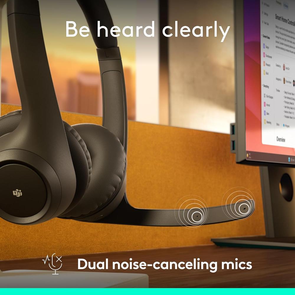 AUDÍFONOS INALÁMBRICOS ZONE 305 LOGITECH | NEGRO - 3