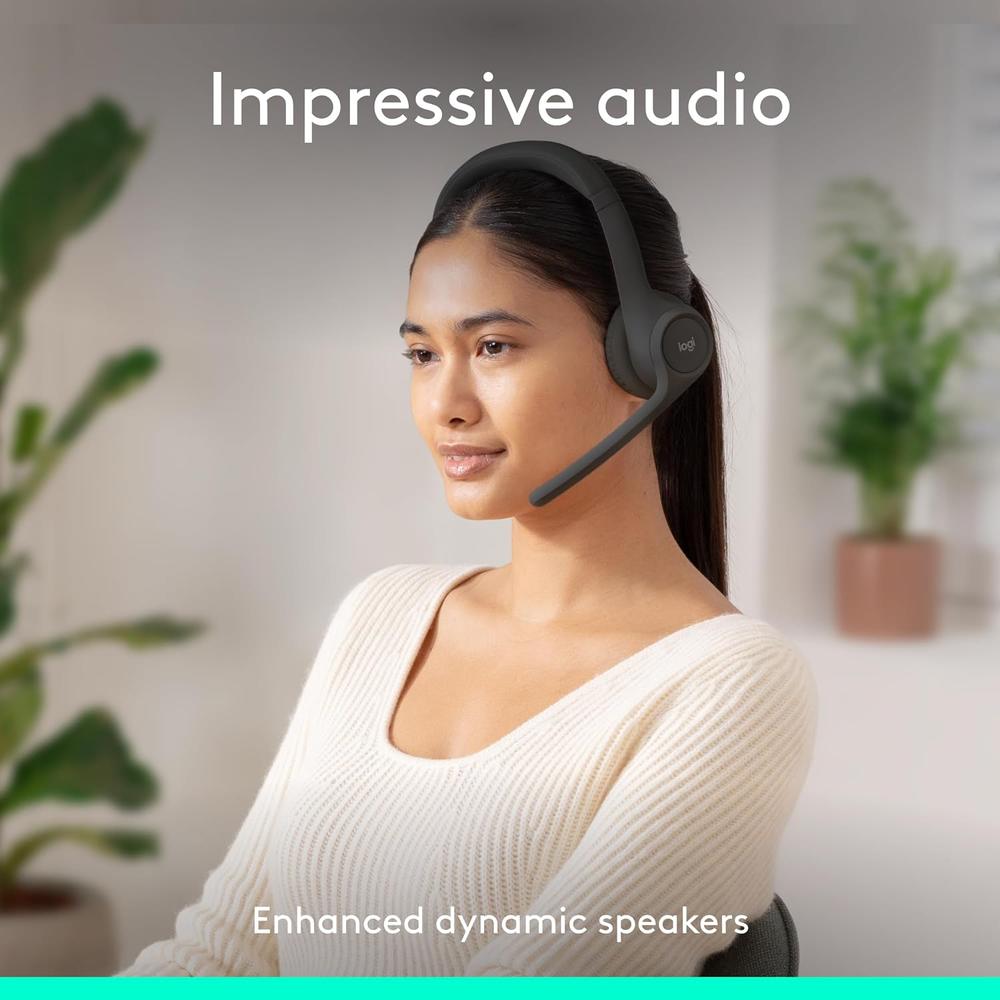 AUDÍFONOS INALÁMBRICOS ZONE 301 LOGITECH | GRAFITO - 3