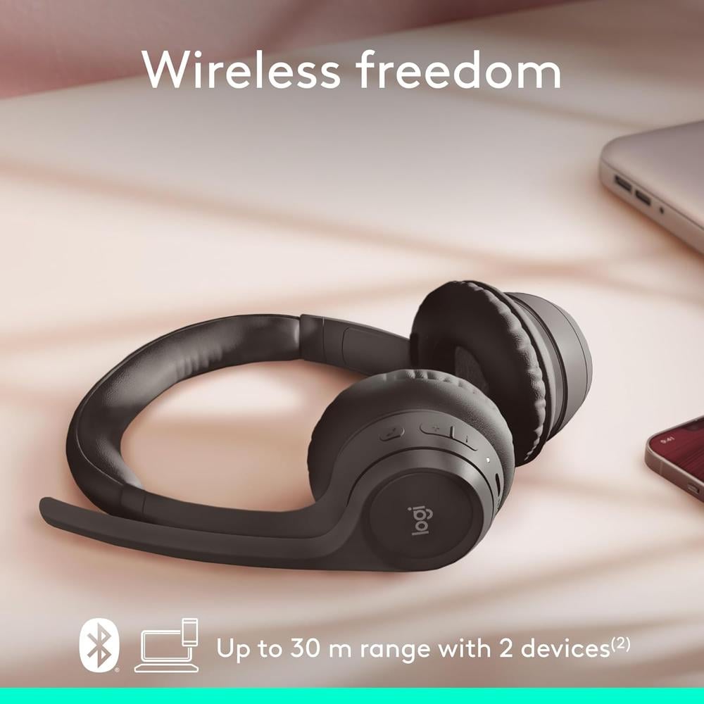 AUDÍFONOS INALÁMBRICOS ZONE 301 LOGITECH | GRAFITO - 4