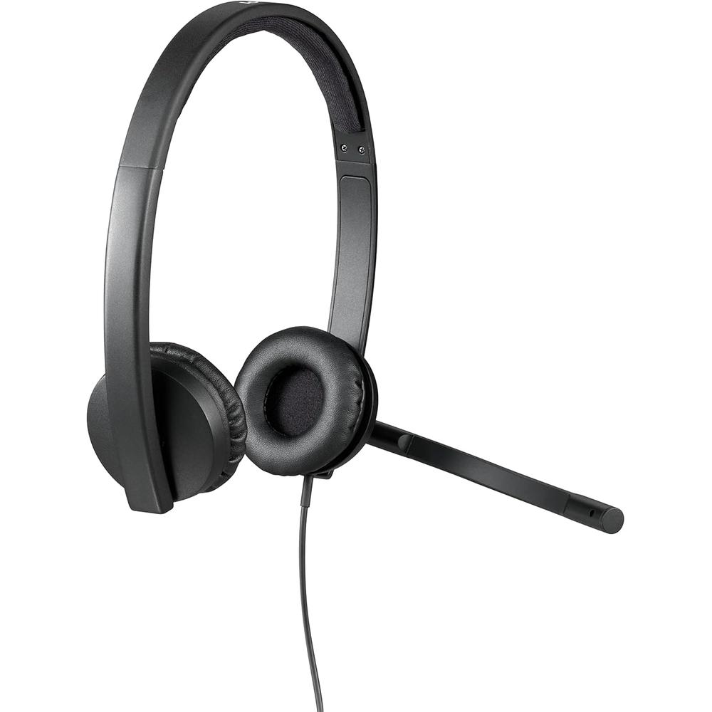 AUDÍFONOS ALÁMBRICOS H570E ESTÉREO LOGITECH | NEGRO - 2