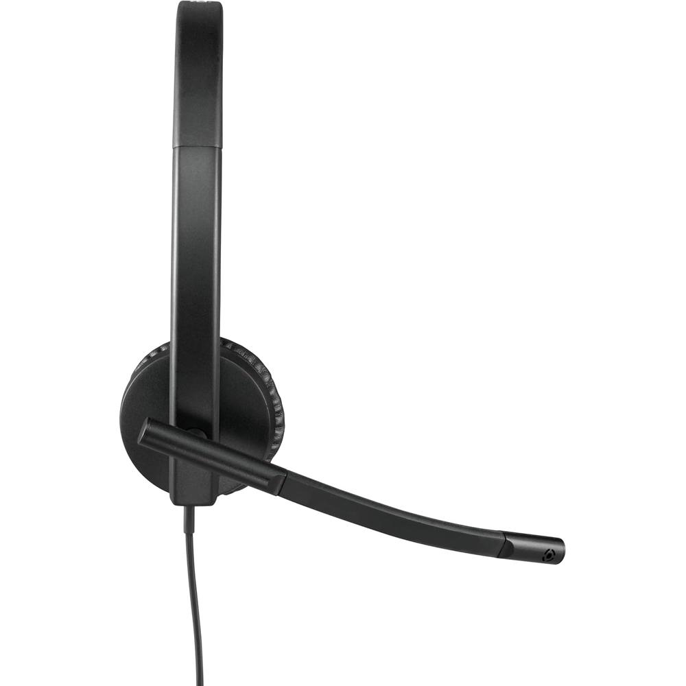 AUDÍFONOS ALÁMBRICOS H570E ESTÉREO LOGITECH | NEGRO - 3