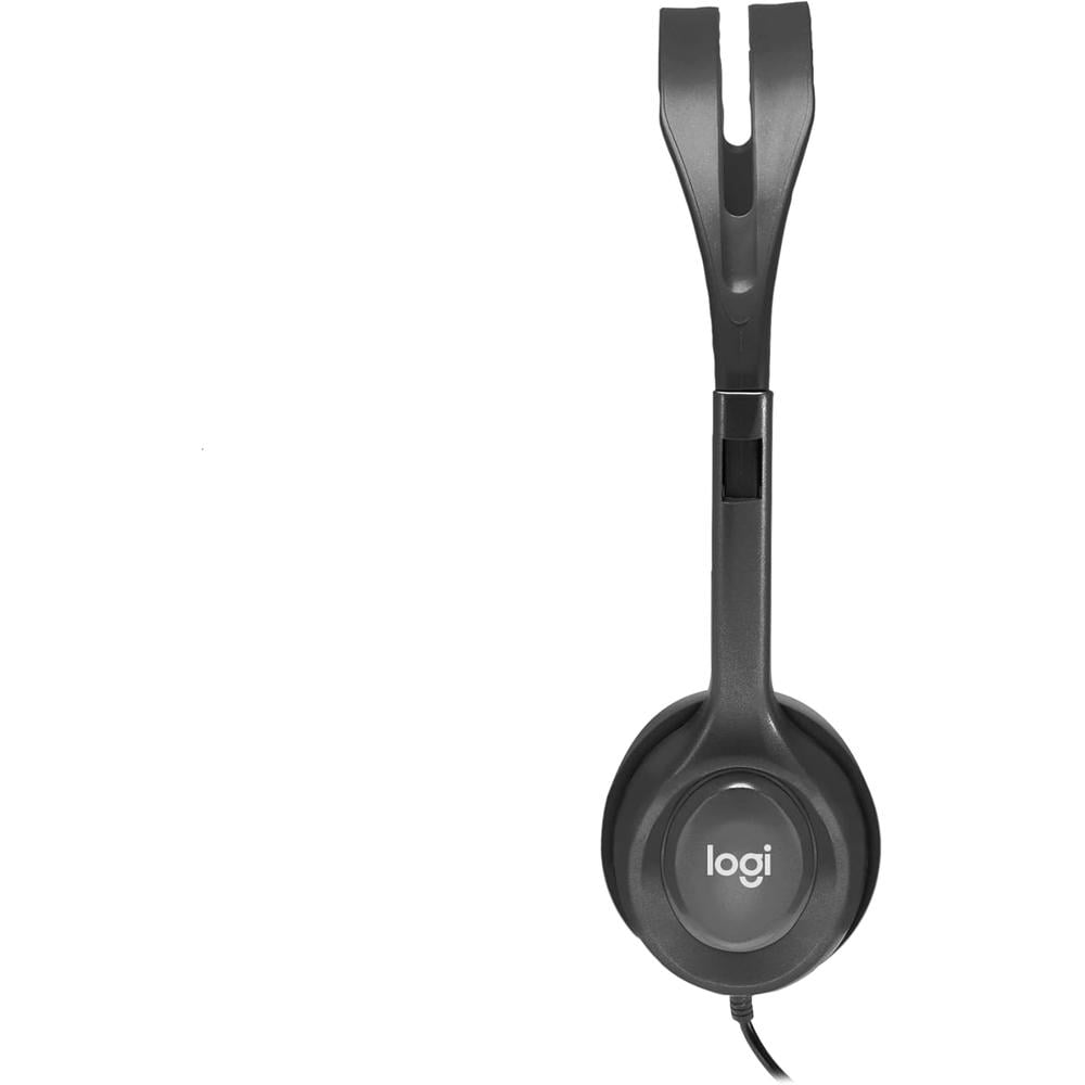 AUDÍFONOS ALÁMBRICOS H111 LOGITECH | NEGRO - 3