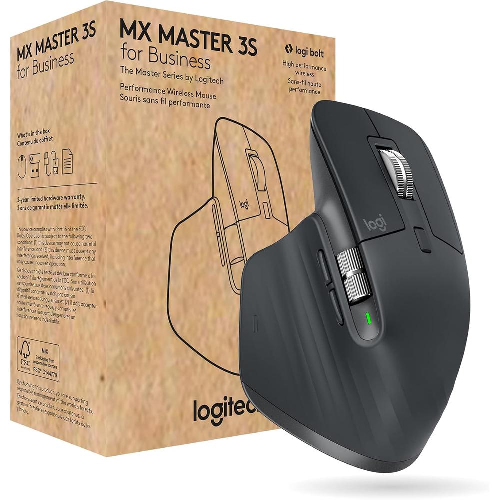 MOUSE INALÁMBRICO MX MASTER 3S LOGITECH - 1