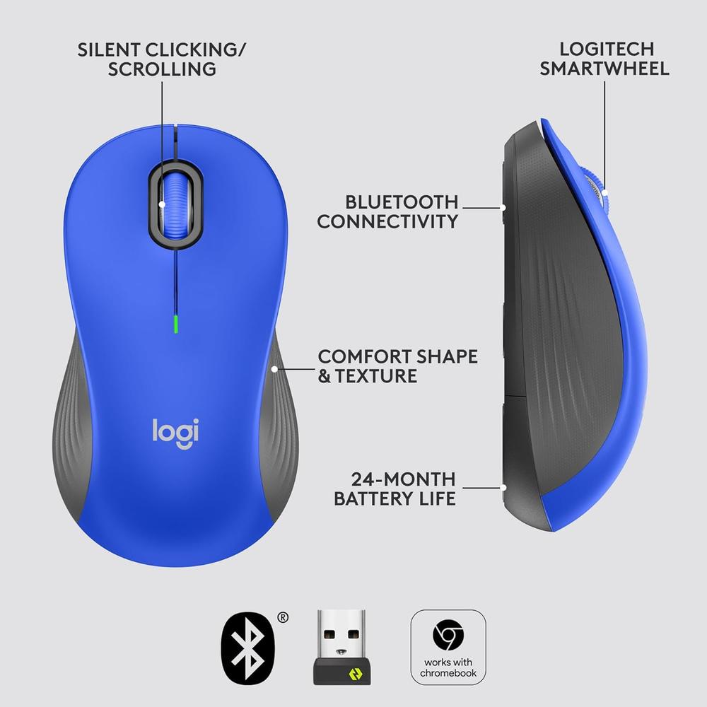MOUSE INALÁMBRICO M550 L LOGITECH - 5