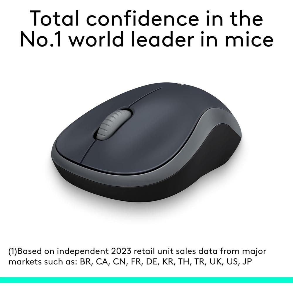 MOUSE INALÁMBRICO M185 LOGITECH - 2