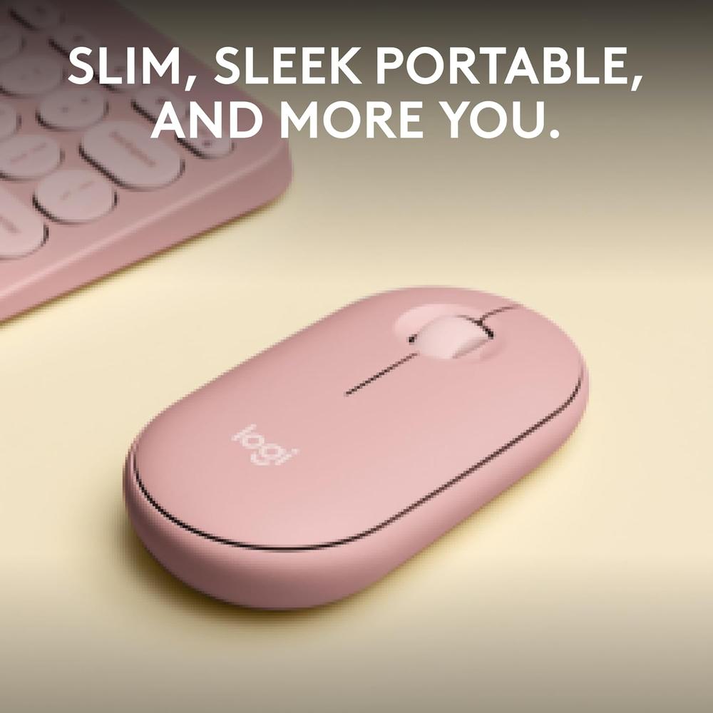 MOUSE INALÁMBRICO PEBBLE M350S LOGITECH - 2