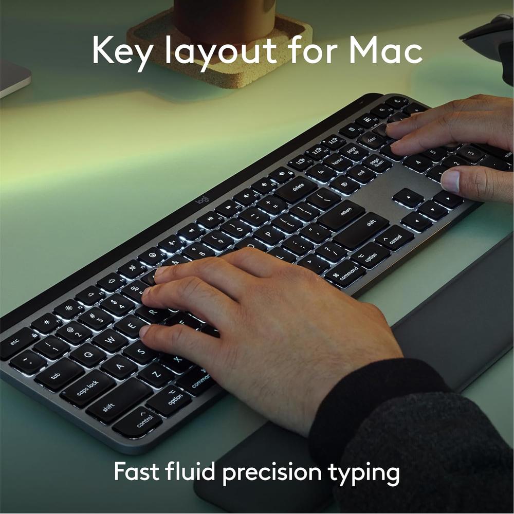 TECLADO INALÁMBRICO PARA MAC MX KEYS S LOGITECH - 2