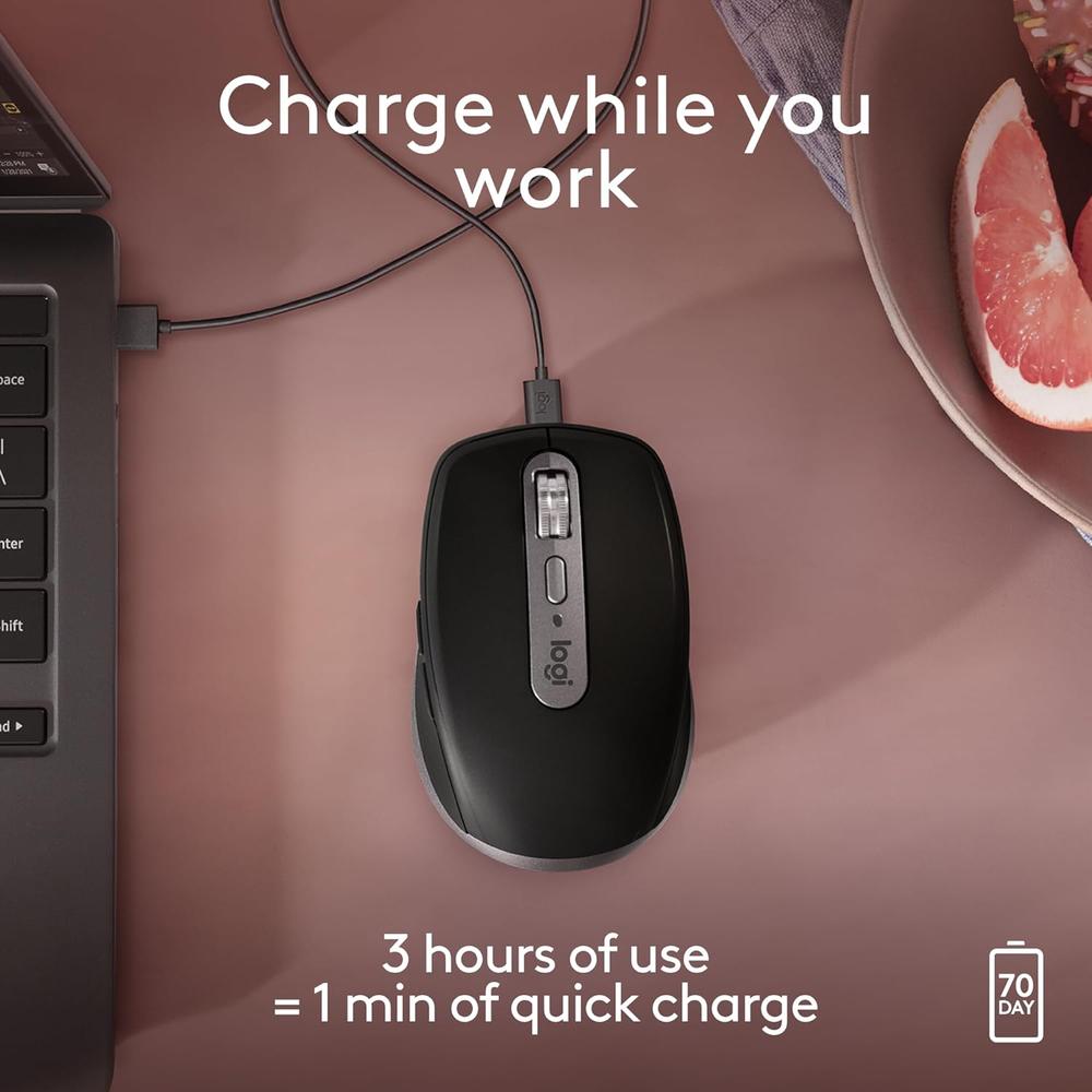 MOUSE INALÁMBRICO PARA MAC MX ANYWHERE 3S LOGITECH - 5