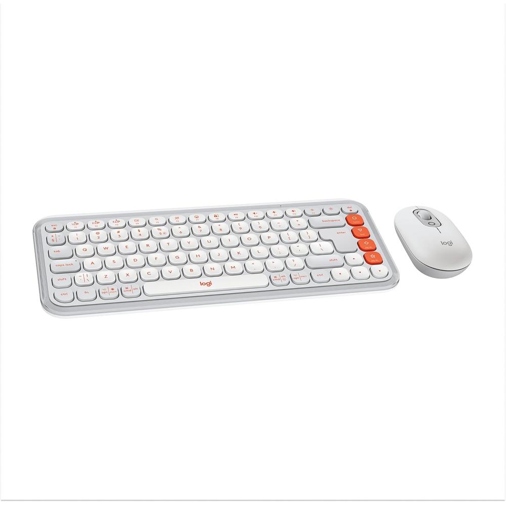 COMBO TECLADO Y MOUSE INALÁMBRICOS POP ICON LOGITECH - 1