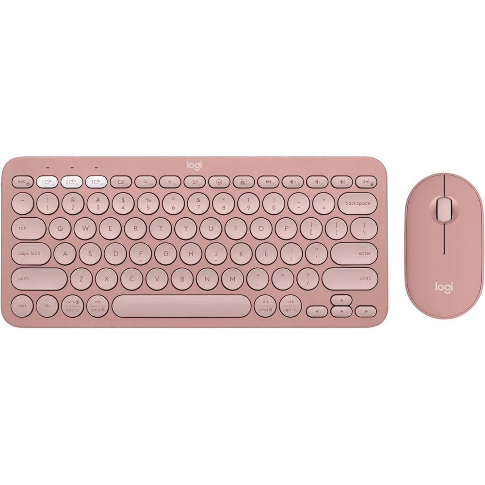 COMBO TECLADO Y MOUSE INALÁMBRICOS PEBBLE 2 LOGITECH - 1