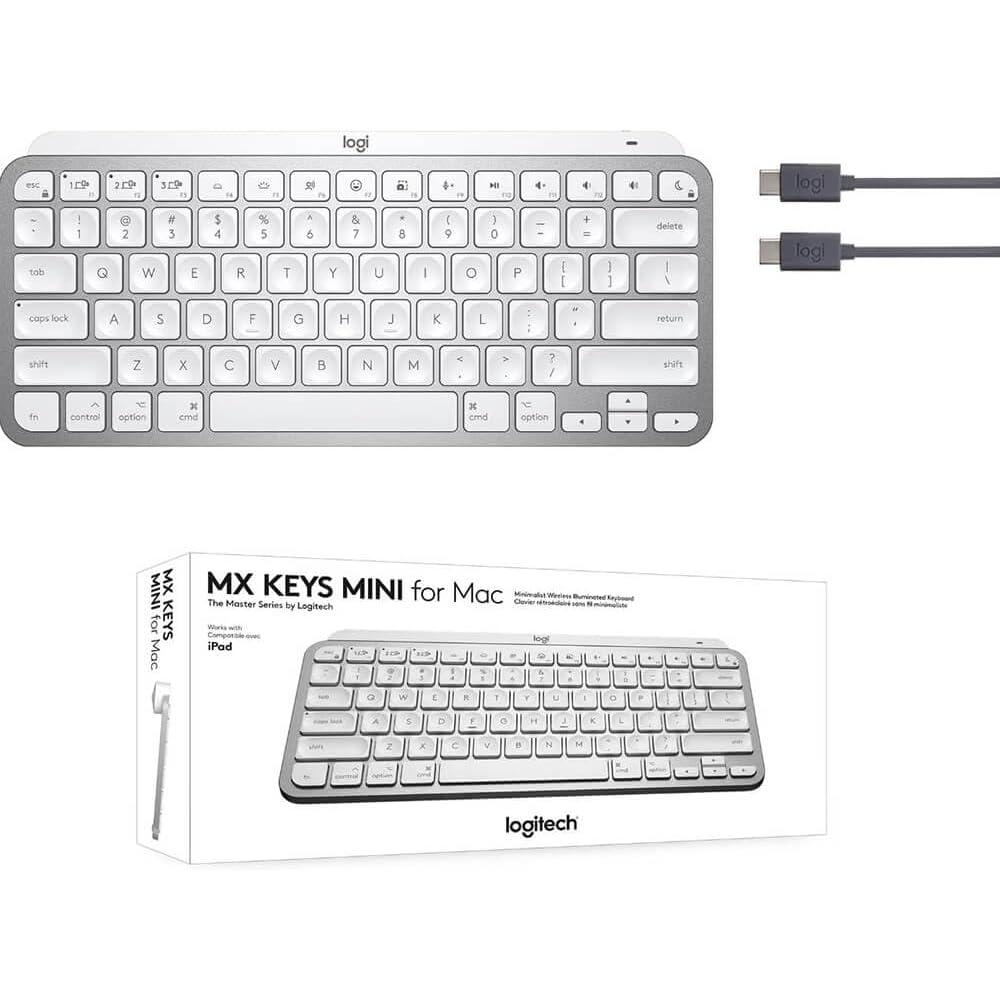 TECLADO INALÁMBRICO PARA MAC MX KEYS MINI LOGITECH - 3