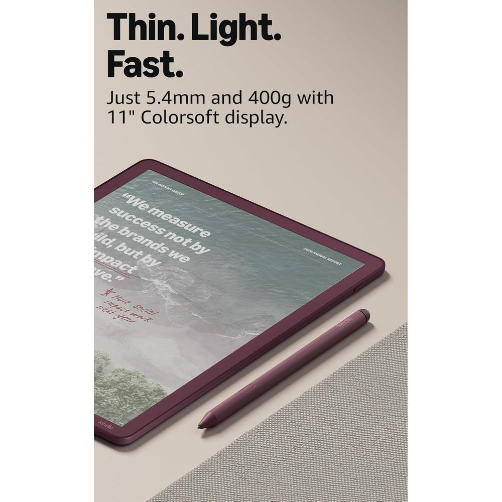 KINDLE E-READER AMAZON SCRIBE COLORSOFT 32GB | GRAPHITE - 3