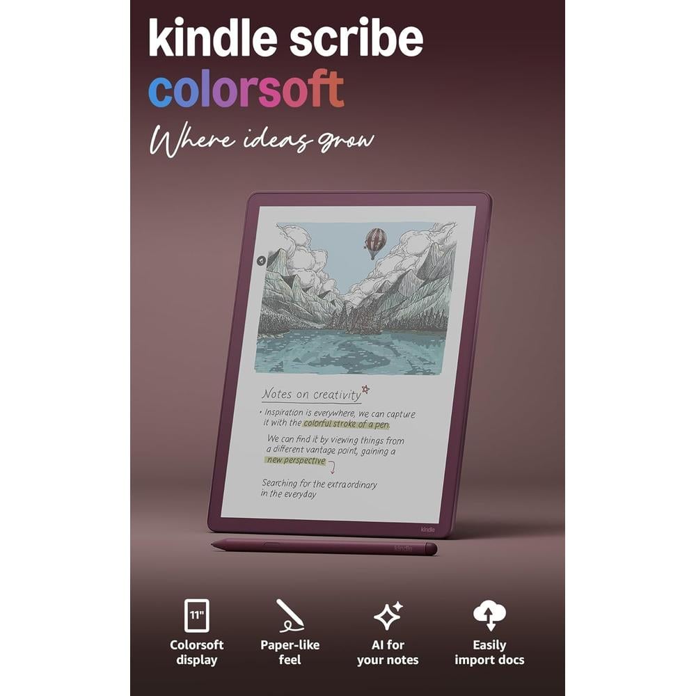 KINDLE E-READER AMAZON SCRIBE COLORSOFT 64GB - 2
