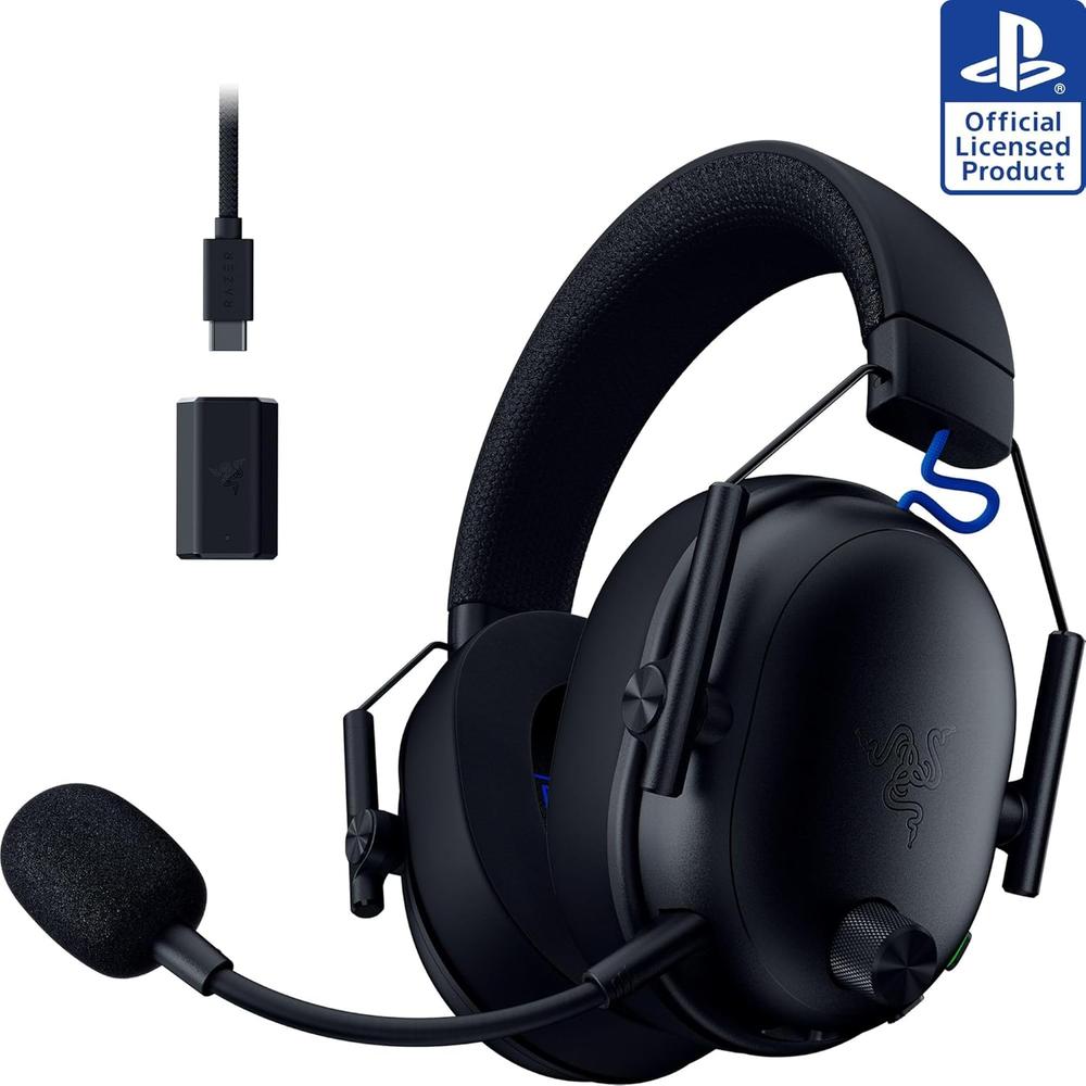 AUDÍFONOS INALÁMBRICOS BLACKSHARK V3 PLAYSTATION RAZER | NEGRO - 1