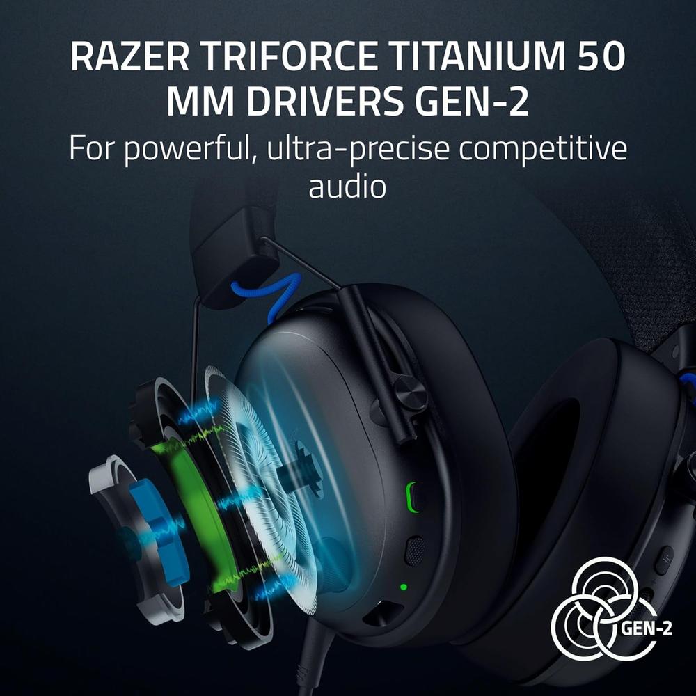 AUDÍFONOS INALÁMBRICOS BLACKSHARK V3 PLAYSTATION RAZER | NEGRO - 4
