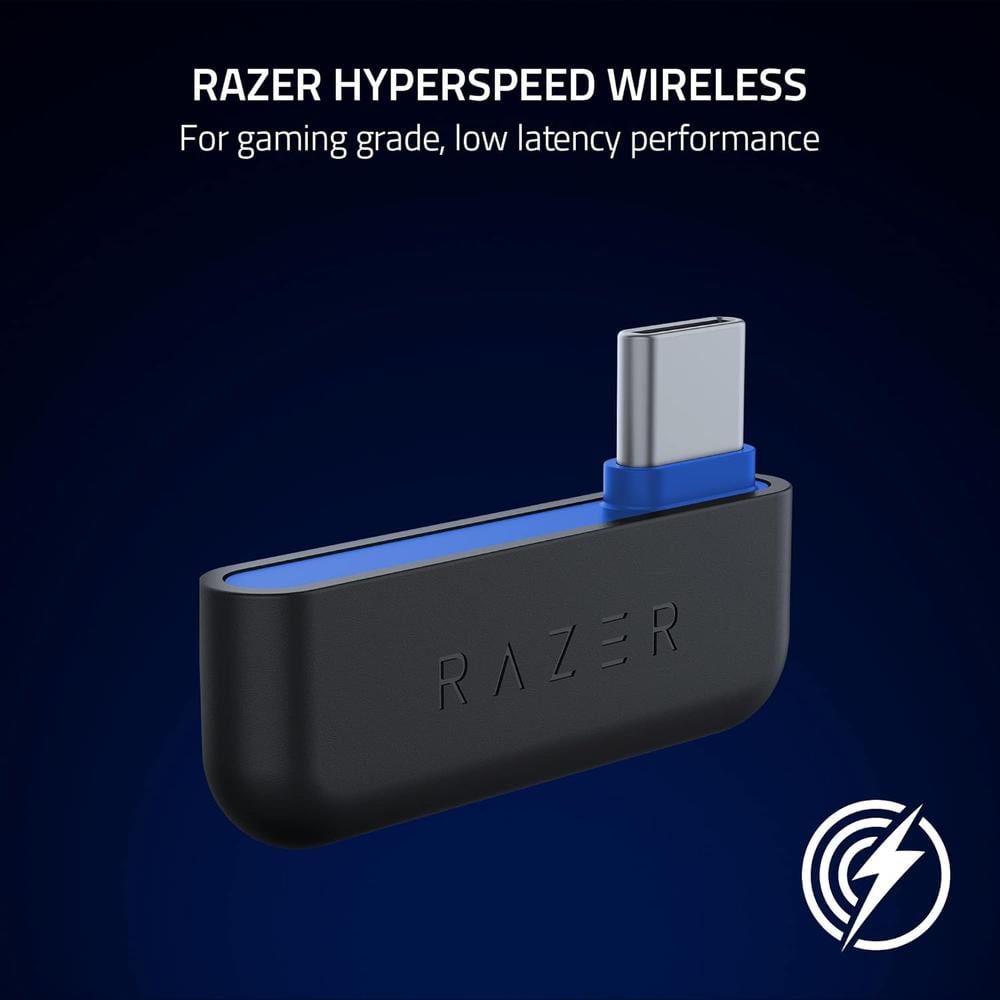 AUDÍFONOS INALÁMBRICOS KAIRA PRO HYPERSPEED PLAYSTATION RAZER | BLANCO / NEGRO - 2