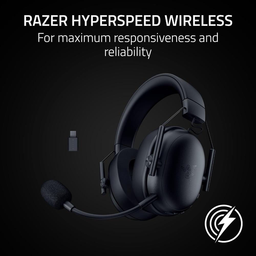AUDÍFONOS INALÁMBRICOS BLACKSHARK V3 X HYPERSPEED RAZER | NEGRO - 5