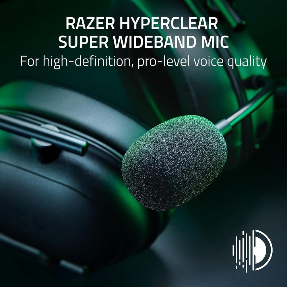 AUDÍFONOS INALÁMBRICOS BLACKSHARK V2 HYPERSPEED RAZER | CLASSIC BLACK - 2