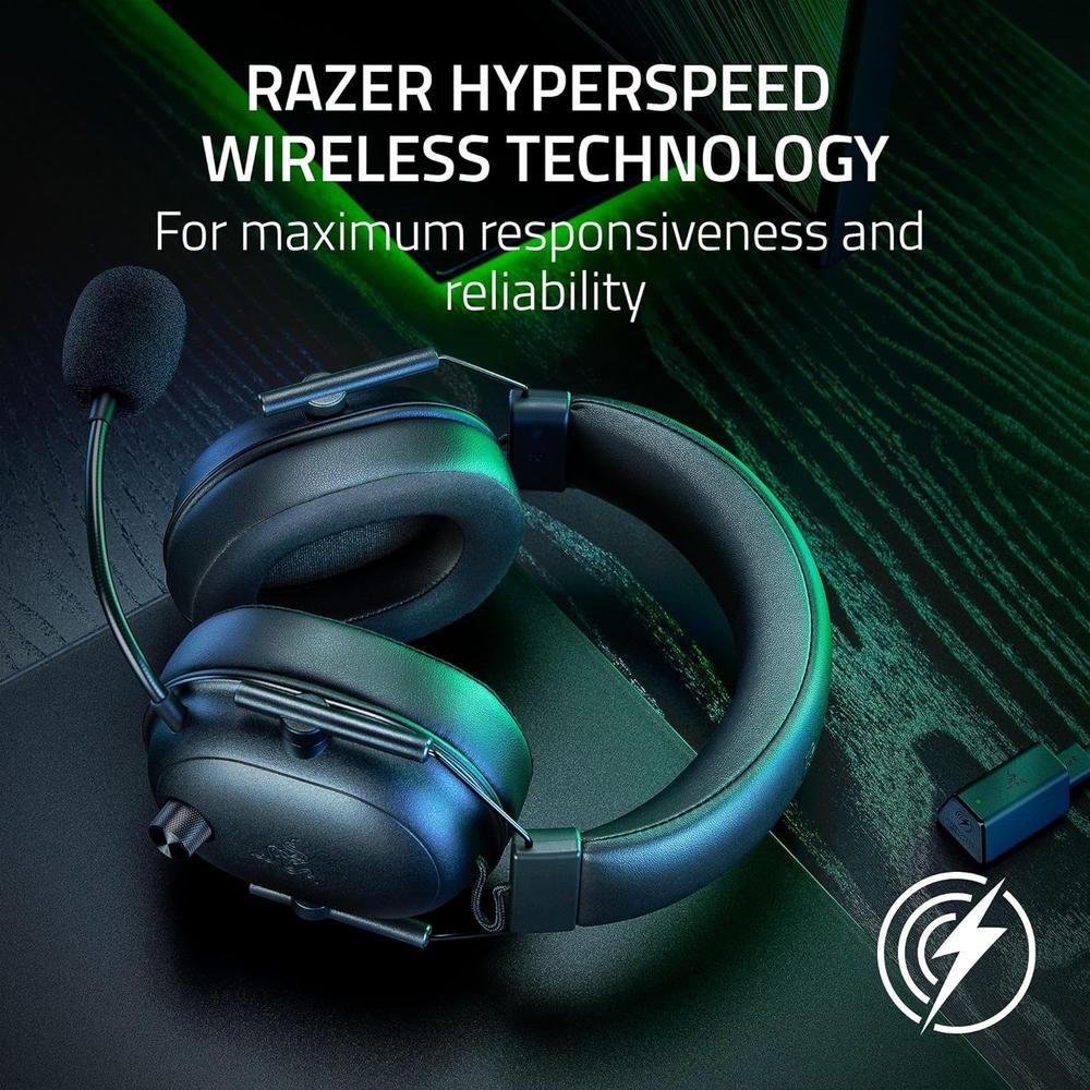 AUDÍFONOS INALÁMBRICOS BLACKSHARK V2 HYPERSPEED RAZER | CLASSIC BLACK - 4