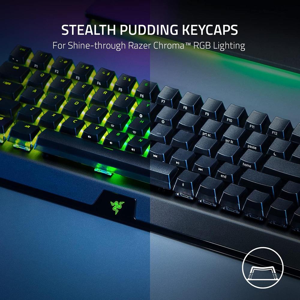TECLADO INALÁMBRICO BLACKWIDOW V4 MINI HYPERSPEED RAZER | NEGRO - 5